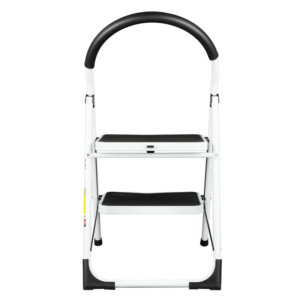 구매 2 단계 사다리 접이식 의자 휴대용 헤비 듀티 330 Lbs 용량 의자 산업용 경량 접이식 사다리 홈 도구