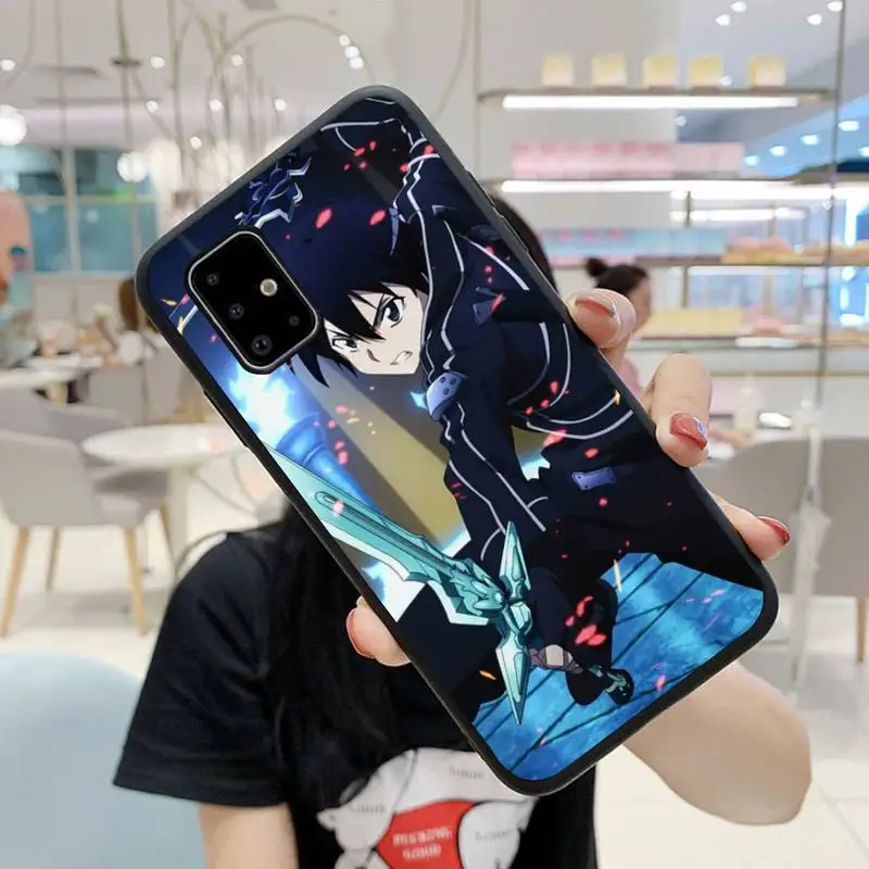 

Anime Sword Art Online SAO Phone Case For Samsung A6 A7 A8 A10 A11 A20 A21 A30 A31 A40 A50 A70 A80 A91 Plus S E Cover