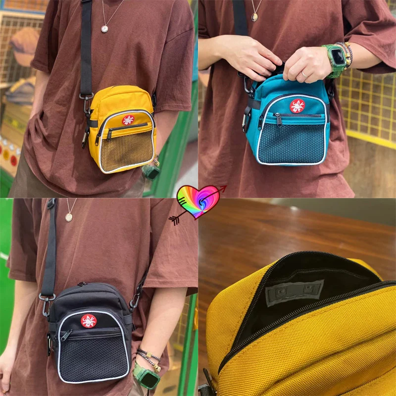 

New CAV EMPT Bag 2021 Men Women High Quality Zipper Shoulder Crossbody C.E Bag Vertical CAVEMPT Canvas Bag 1:1 Tag Label