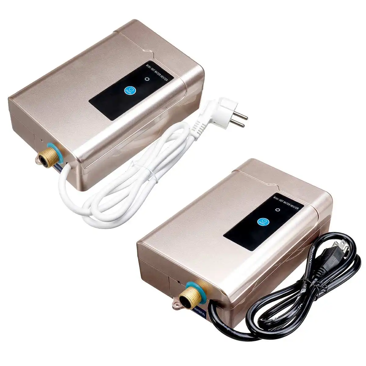 3000W/4000W 110V/220V электрические водонагреватели Нержавеющая сталь мгновенный