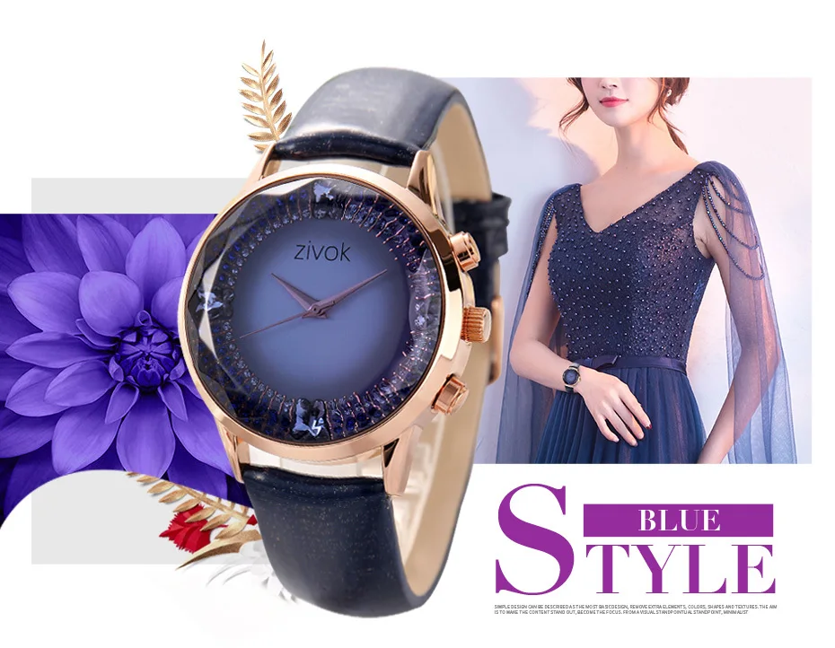 ZIVOK спортивные наручные часы для женщин reloj mujer лучший бренд роскошные женские часы-браслет женские часы с большим циферблатом кожаным