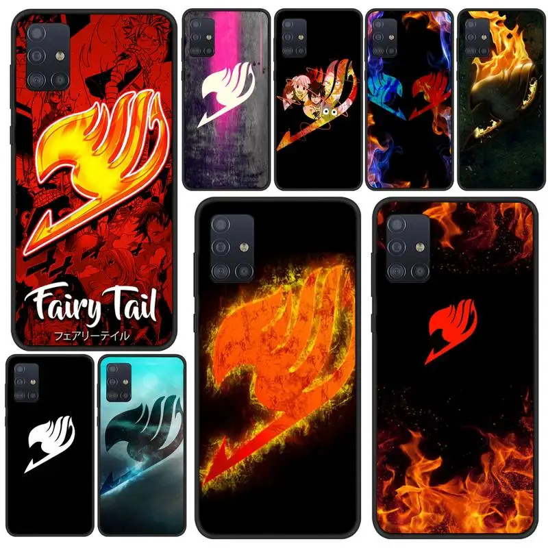 

Anime Manga Fairy Tail Logo Airbag Anti Fall Phone Case For Samsung S21 S6 S7 Edge S8 S9 S10 S20 Ultra 5G Plus Cover Fundas