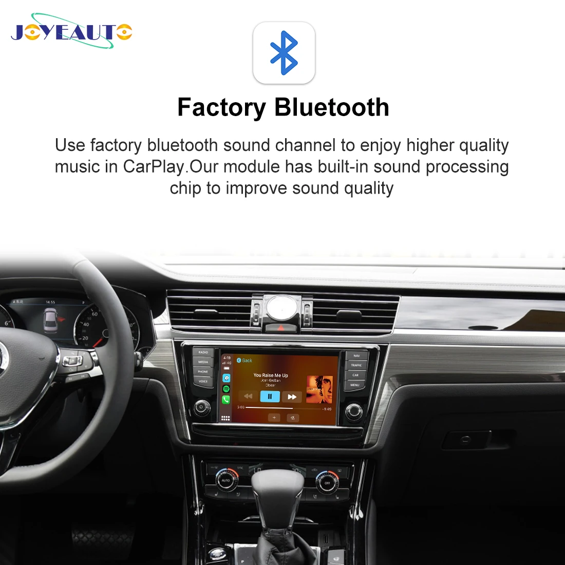 구매 JOYEAUTO 폭스바겐 폴로 골프 투아렉 파사트 2010-2019 용 카플레이 디코더, 무선 안드로이드, 자동 애플 카플레이 모듈, 자동차 액세서리