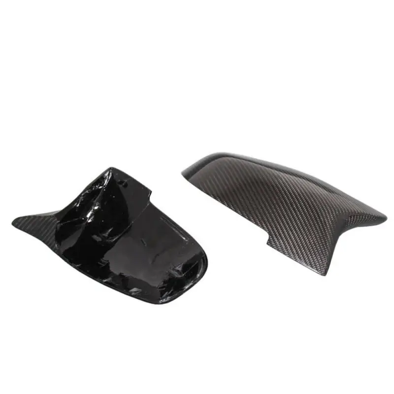 1 пара крышка зеркала заднего вида из АБС пластика Углеволокно для BMW F10 F11 LCI 2014 2016