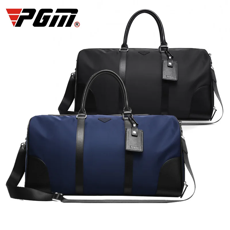 2in1 Golf Clothing&shoes Bag Golf Clothes Bag Nylon Big Capacity Shoes Travel Clothes Bags Double Layer Portable Handbag