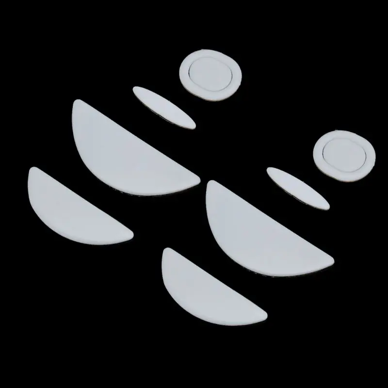 

2 Sets/pack Tiger Gaming Mouse Feet Mouse Skate for logitech MX518 /G400S White Mouse Glides Curve Edge 32CA