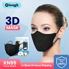 Elough Mascarillas kn95 FPP2 маска FFP 2 Рыба Корея маски FFP2Mask для взрослых 4 л опрыскиватели FFP2 KN95 респиратор KN 95 маска черная