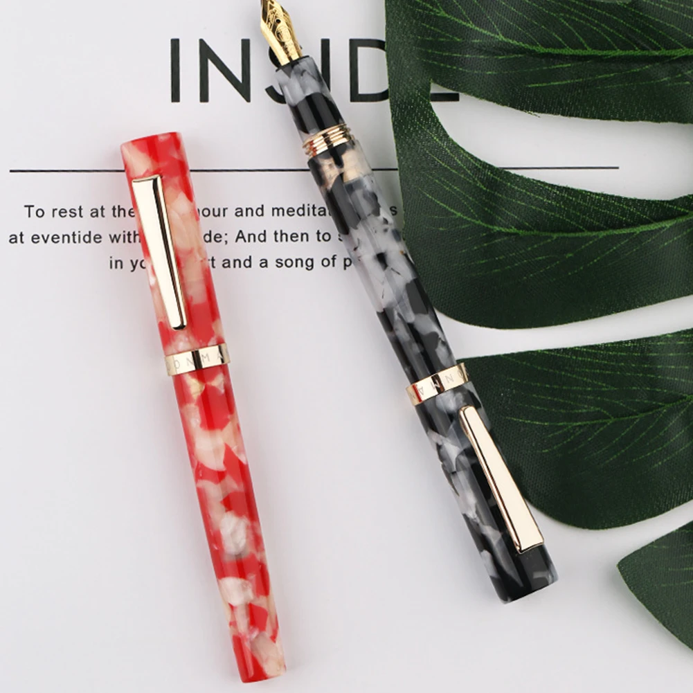 

Moonman N2 Ink Stationery Study Supplies Gifts Vacuum Filling Non-Slip Fountain Pen Fine Nib Home Smooth Mini Office Short