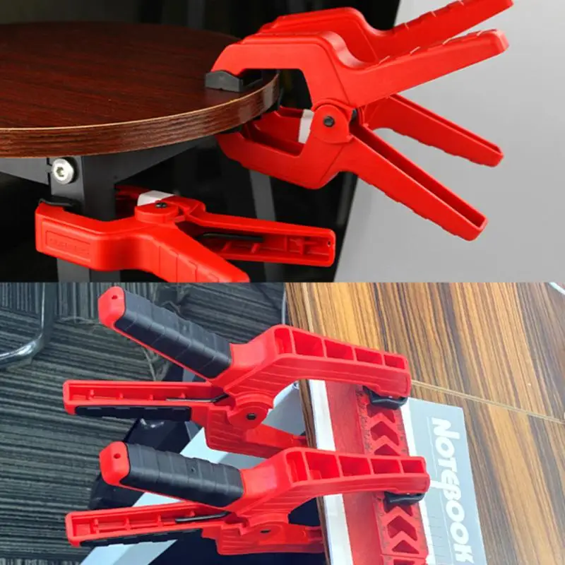 1/1.5/2/2.5/3/4 Inch Heavy Duty Woodworking Plastic Spring Clamp Nylon Carpenter Clamps Tool Machinery Parts | Инструменты