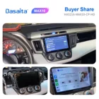 Автомобильная Мультимедийная система Dasaita, автомагнитола на Android с IPS-экраном 10,2 дюйма для Toyota RAV4, GPS, 2014, 2015, 2016, BT5.0, MP3, 4 ГБ, 64 ГБ