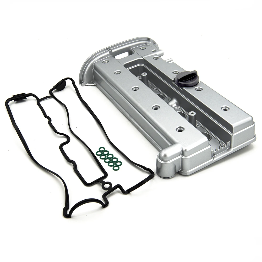 4. 4. алюминиевая клапанная крышка на шевроле каптива 2. 4 c100. клапанная крышка каптива с100 2.