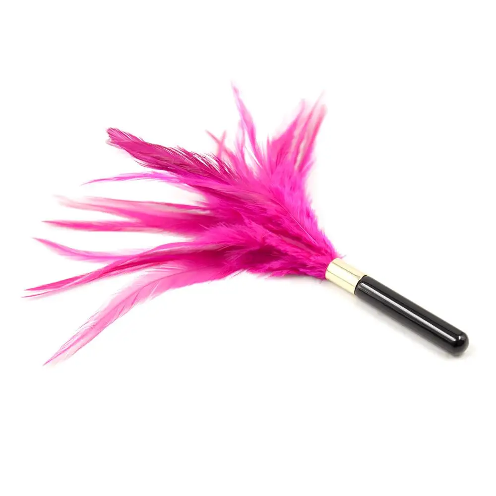 LoveFun БДСМ фетиш Фэнтези Дастер вложение бутик раб перо щекотать и Tease секс игра