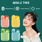 Беспроводные наушники TWS Mini-2, Bluetooth 5,0, игровая гарнитура, спортивные наушники, гарнитура для смартфонов Android, iOS, Xiaomi