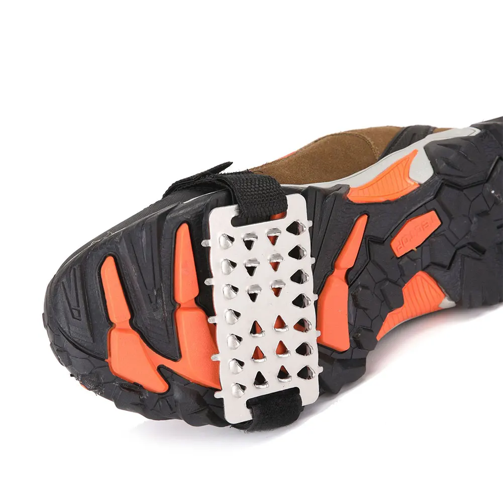 Мужские и женские шипы для пешего туризма льда снега противоскользящие