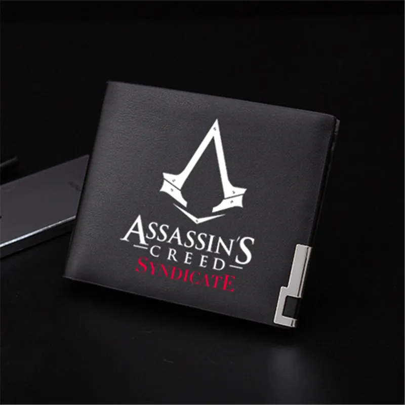 Новое поступление, кошелек для игры Assassins, черная светящаяся Сумочка унисекс, подарок для подростков, Модный стильный мужской кошелек из искусственной кожи - Color: Style6-S-ordinary