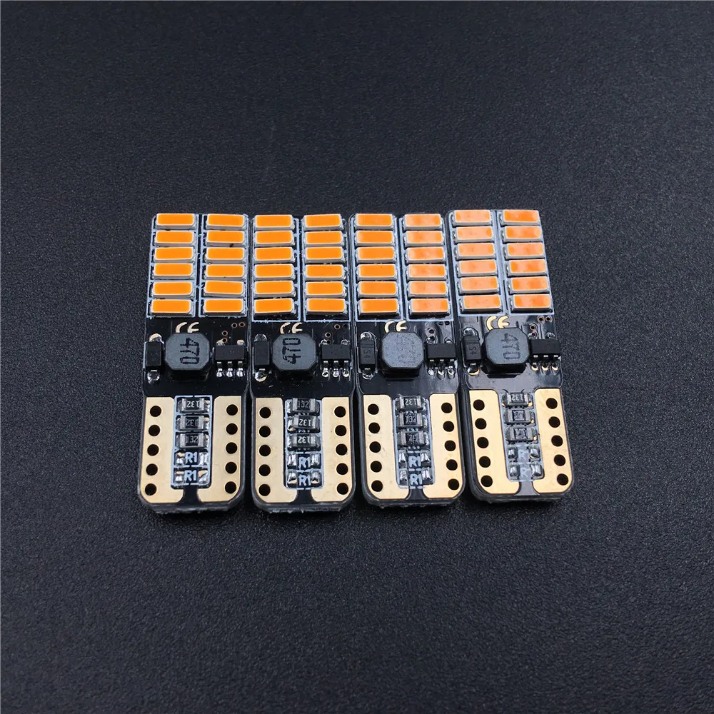 W5W WY5W 194 T10 24 LED 4014 парковочная боковая лампа для чтения без ошибок Ford Поворотная