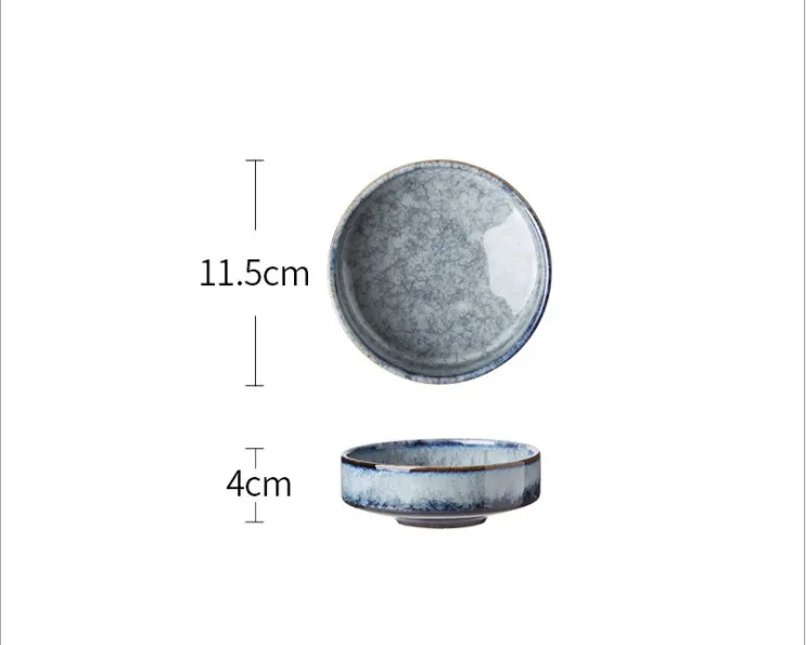 4.5 inch-3 Креативная керамическая чаша Бытовая 4,5 дюймов миски для риса 8 дюймов керамическая миска для супа посуда пиалы для лапши рамен для кухонных принадлежностей - Цвет: 4.5 inch-3