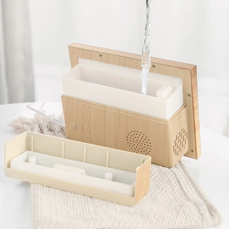 

Photo Frame Shape Humidifier with Bluetooth Speaker,Aroma Diffuser Ultrasonic Spray Humidifier for Home,Office-US Plug