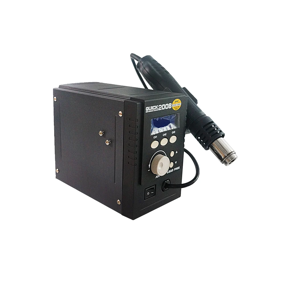 Оригинальная быстрая паяльная станция 2008 ESD цифровой дисплей Сварка тепловой