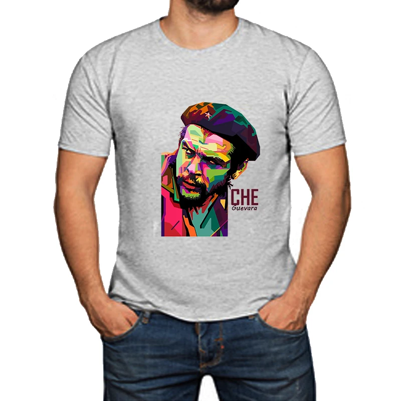 Модная Высококачественная Мужская футболка Che Guevara. Летняя хлопковая Футболка