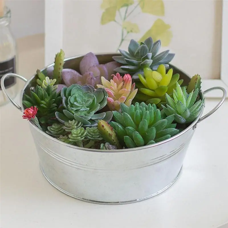 1 шт. Скандинавское железное ведро для садоводства античное растений в винтажном