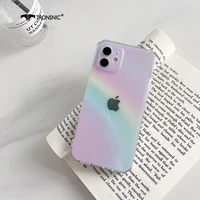 Rainbow Gradient Phone Case for Samsung Galaxy S21 S20 S10 Ultra Soft Thin TPU Clear Cases for Samsung Note Cover Capa