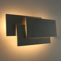 nordic simple led wall lamp bedroom bedside sconce backlight wall light for home decoration light fixture bathroom lamp