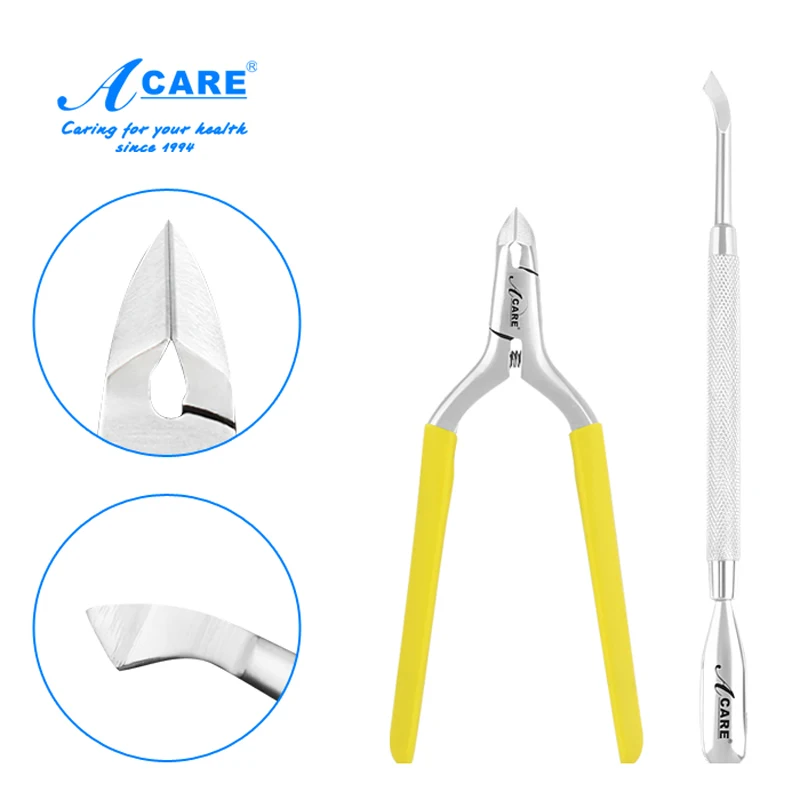 

Nail Cuticle Nipper Stainless Steel Sliver Tweezer Clipper Dead Skin Remover Scissor Plier Pusher Tool