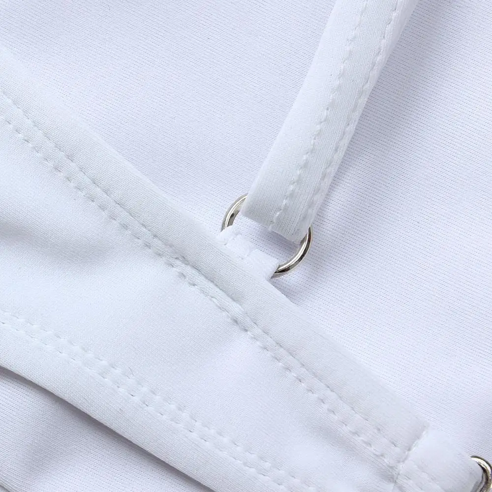 Женский костюм бикини с регулируемыми тонкими лямками купальник пуш-ап Трусики