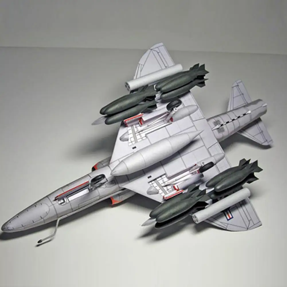 Самолёт Skyhawk 1:33 США A-4 самолёт 3D модель из бумаги набор для сборки образовательная