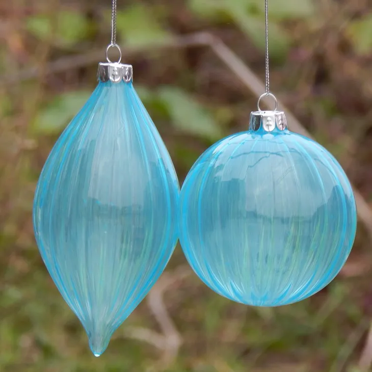 

Christmas tree decoration watermelon pattern glass ball