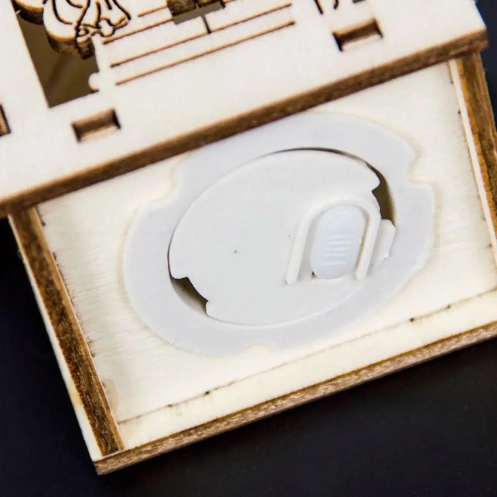 Горячее предложение фестиваль светодиодный светильник деревянный дом декорации