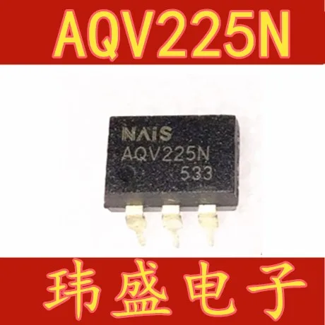 

10 шт. AQV225 AQV225N DIP6