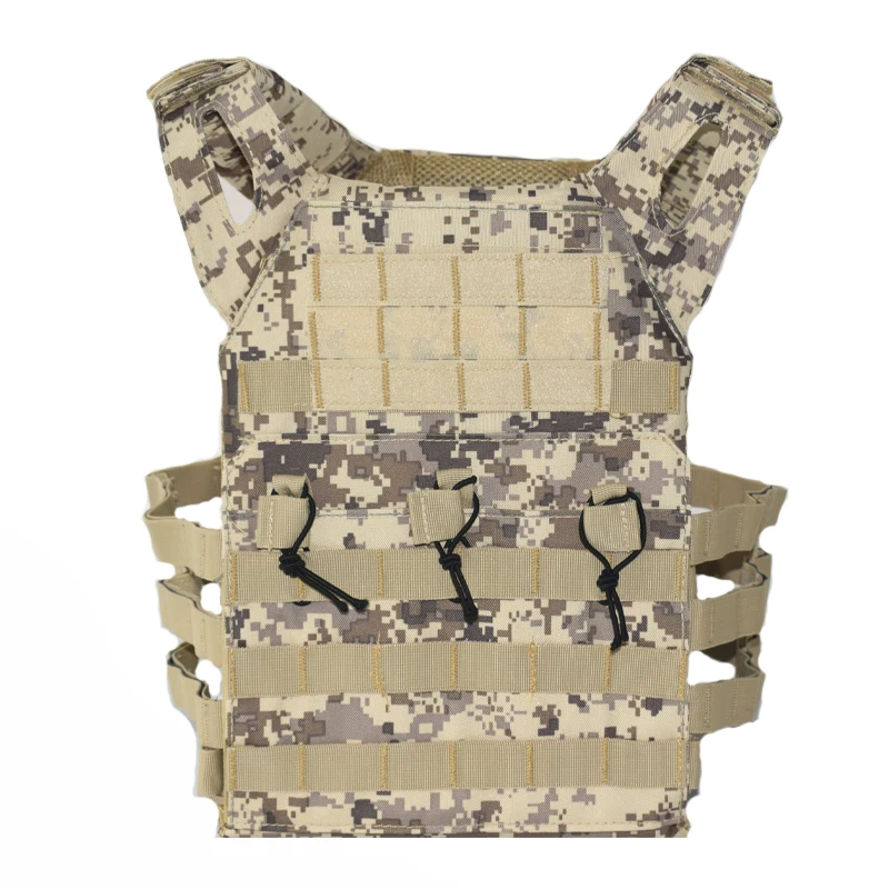 JPC Hunting Tactical Vest MOLLE Plate Carrier Airsoft Paintball CS Outdoor Protective Gear Military Equipment Black Green | Спорт и