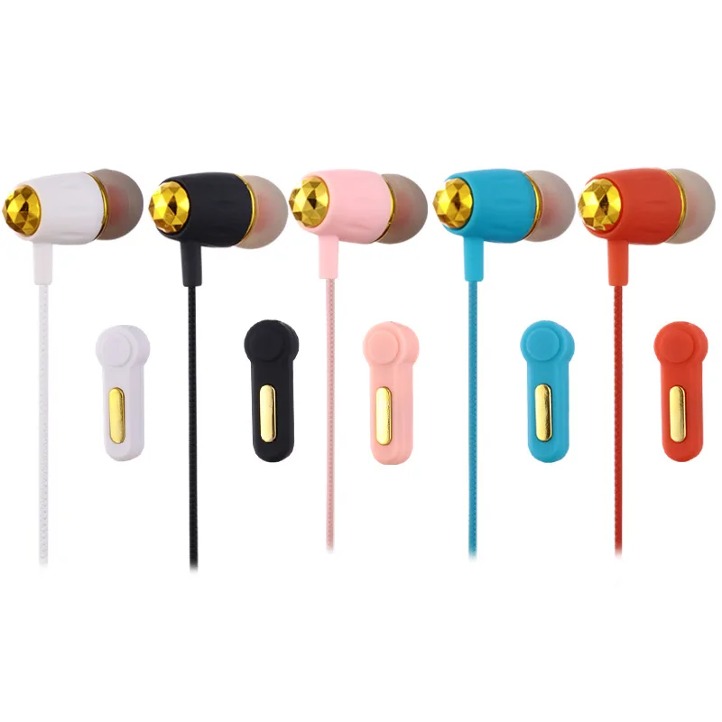 

Yulass Wired Phone Headphones Men and Women Black New Arrival Fashion Little In Ear Sports Headphones for Running