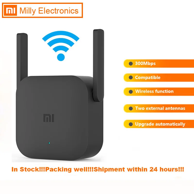 Xiaomi Pro 300M WiFi роутер усилитель 2,4G Wifi ретранслятор усилитель сигнала Roteador приложение управление wi-fi Беспроводной wi-fi Amplificador