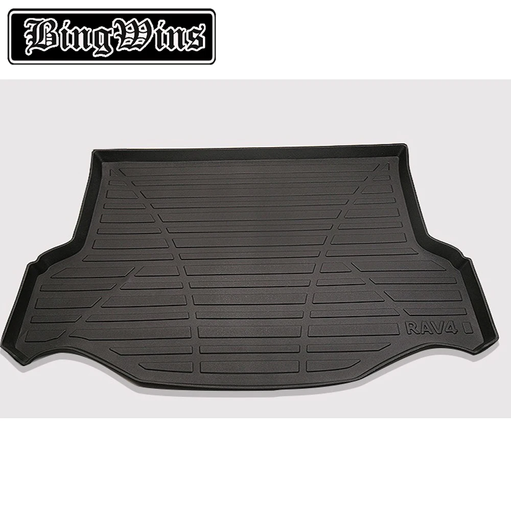 

BeingWins Car styling For Toyota RAV4 2016-2019 Boot Mat Rear Trunk Liner Cargo Floor Carpet Car Accessories