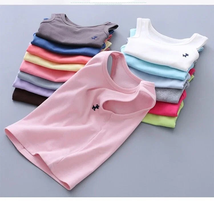 Детский хлопковый жилет для мальчиков и девочек детское нижнее белье фруктового