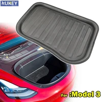 car frunk for tesla model 3 2017 2020 front all weather cargo liner boot tray trunk mat luggage protector 2018 2019