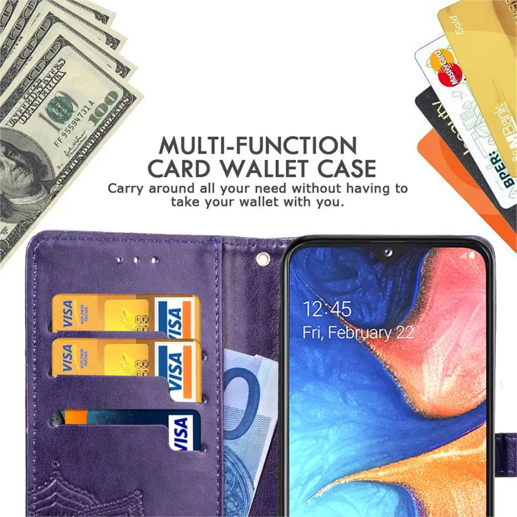 Чехол для Samsung A31 A30S откидной бумажник из искусственной кожи Galaxy A51 A 30 S A10 A10S A01