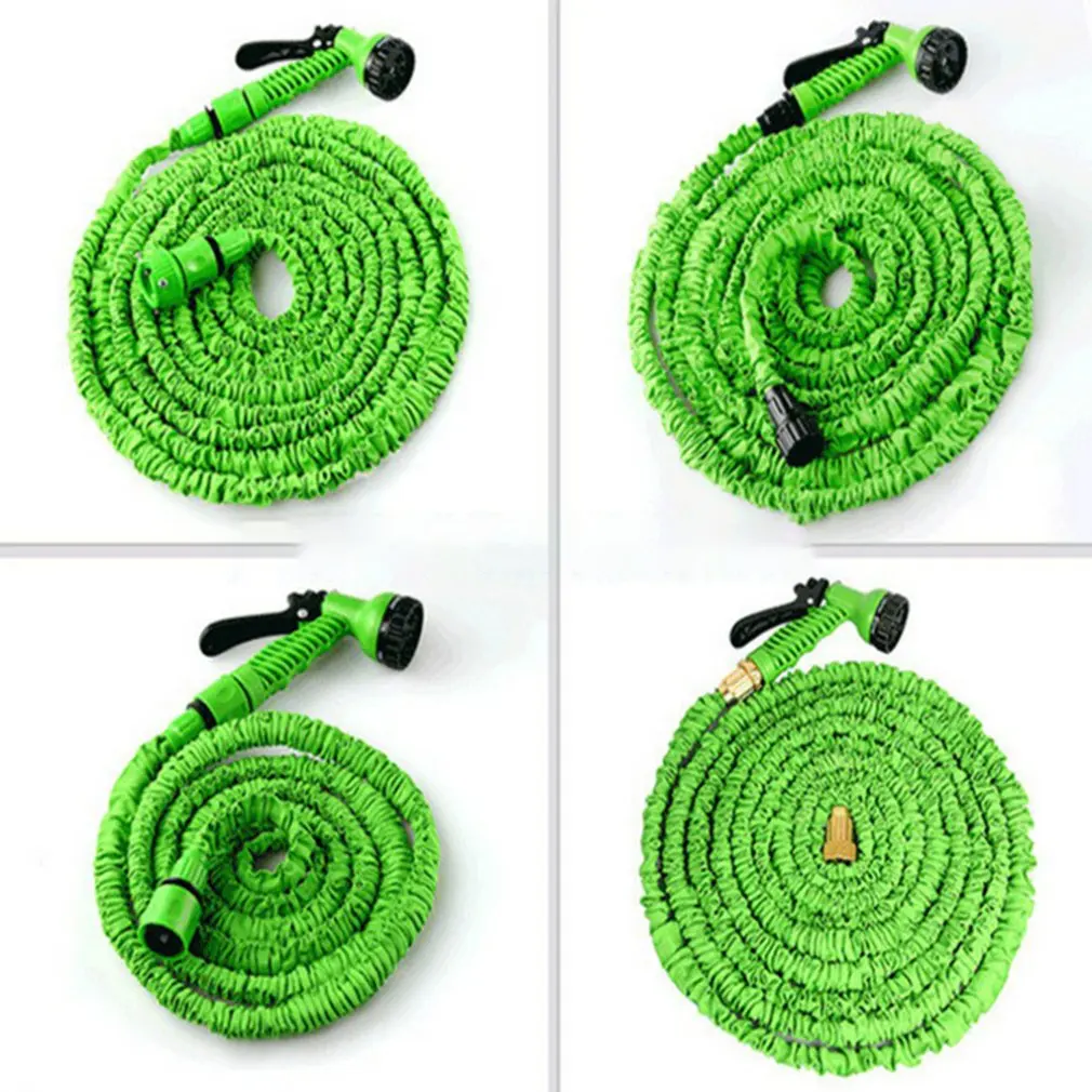

New 3 Times Telescopic Water Gun Universal Version Home Watering Cleaning Sprinkler Nozzle Pipe Hight Pressure Tools Set