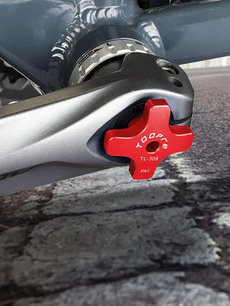 40x23mm Metal Crank Bolt Crankset Plum Blossom Cover Removal Wrench Bike Mounting Bottom Bracket Arm Bolts Screws |