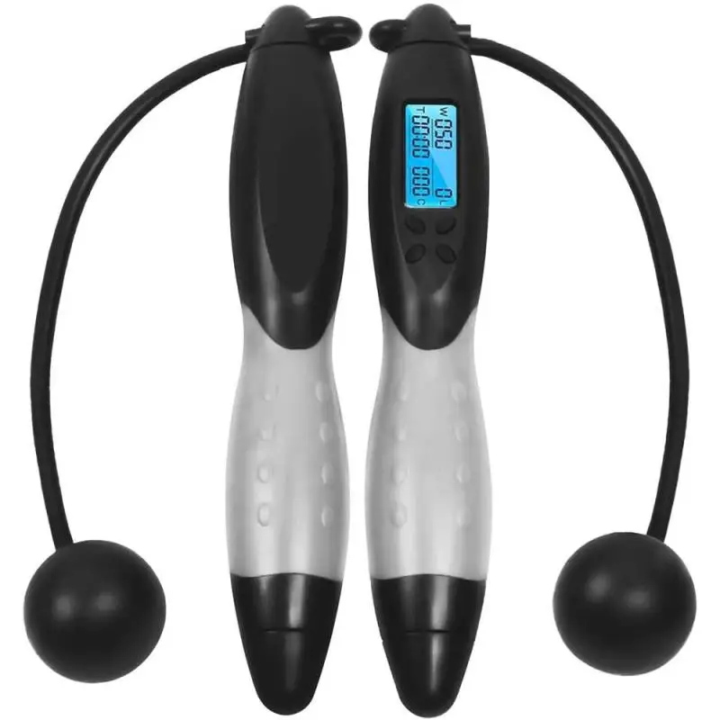 

Digital Counting Speed for Fitness Jump Rope Training Adjustable Weighted Skipping Rope Sound Reminder Exercise At Home 07MH228