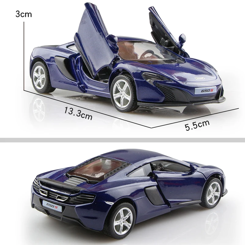 Суперпорт семья Mclaren 650S рождественские подарки для детей имитация литой и