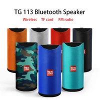 tg113 bluetooth speaker wireless outdoor sports portable speakers support tf card fm radio stereo for computer cell phone 1200ma