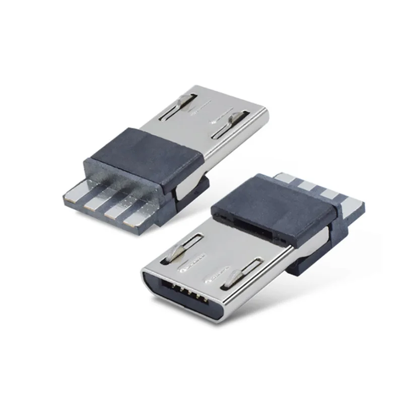 20 шт./лот 4 контактный/5 контактный разъем Micro USB штекер для порта Концевая заглушка