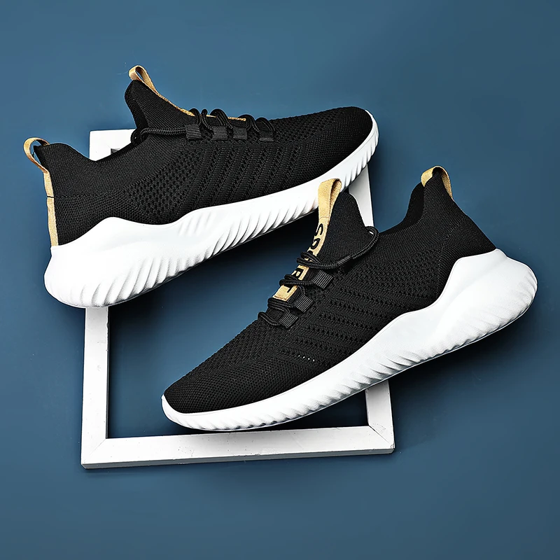 

Men Sneakers Fashion Men Casual Shoes Breathable Men Shoes Walking Spring Men's Tennis Masculino Zapatillas Hombre Large Size 46