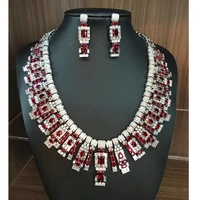 missvikki luxury gorgeous bridal ladies wedding jewelry sets with aaa cubic zirconia stone party accessories dubai jewelry set