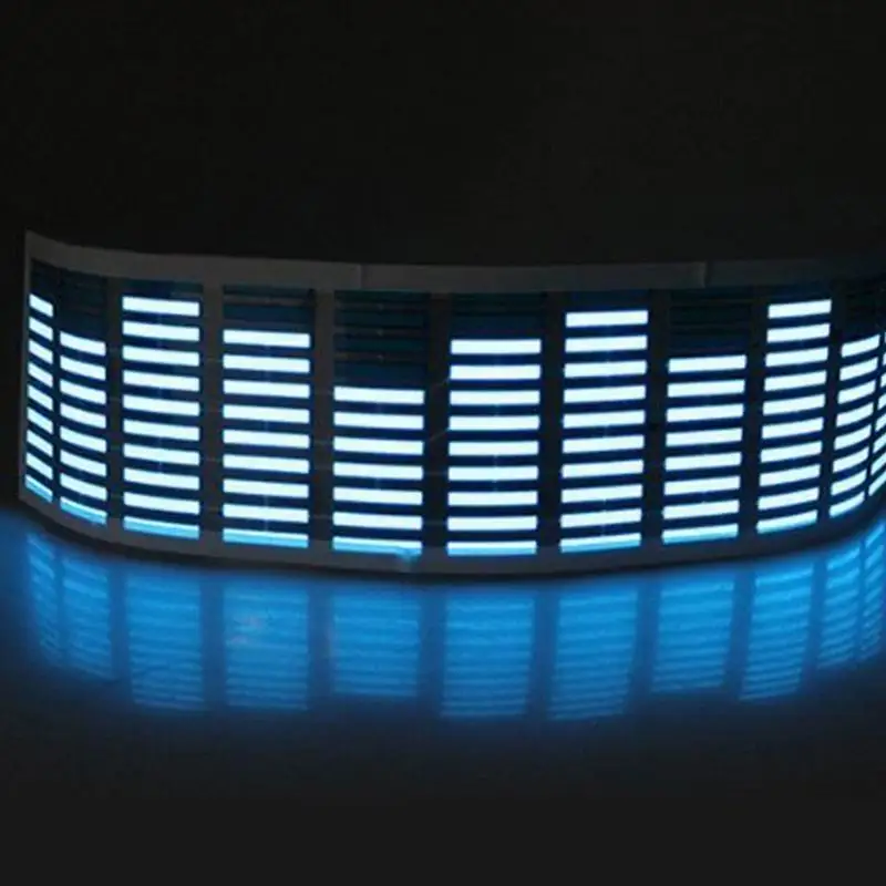 Автомобильный музыкальный ритм автомобильный стикер светодиодный светильник