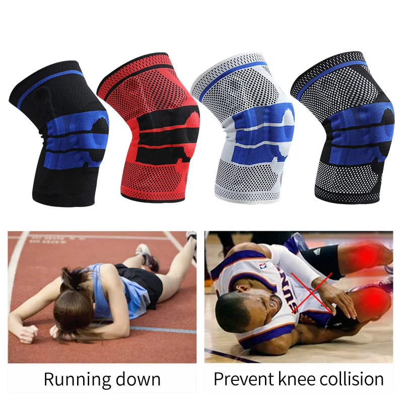 Цзянь фей 1 шт. спортивные наколенники Для мужчин под давлением эластичные s